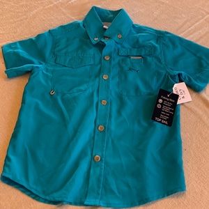 Boys size 3T fishing shirt. NWT